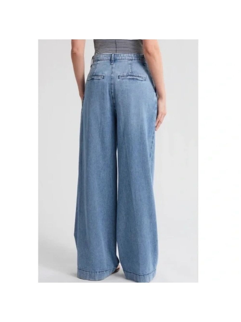 Rag & Bone The Aurora Pleated Trouser Jeans Size 27 X 31" L NWT - Picture 9 of 16